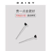 999 sterling silver high-end diamond earrings womens ear piercing sleep free ear stick earrings ins design small earrings