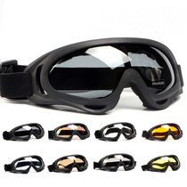 Dustproof and comfortable closed motorcycle mens anti-fog sun glasses wind-proof glasses eye protection all-inclusive transparent Womens windshield