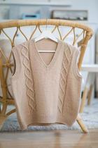 Sylmar vest vest stick needle text translation Weaving illustration Non-physical photograph Note mailbox