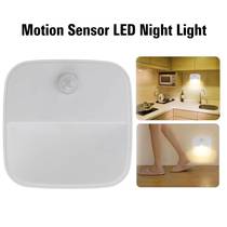 5x LED Night Light Wireless Motion Sensor Lights PIR Infrare