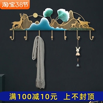 Nordic Wind Creative Doors Rear Cloak Hood Hook Hyun Guan Decoration Art Hooks Personality Hanging Clothing Hook Fashion Entrance Hook