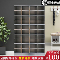  Stainless steel factory canteen cupboard multi-door storage locker Multi-grid dust-free workshop shoe cabinet Employee mobile phone
