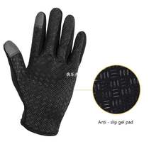 Touch Screen Full Finger Hiking Gloves Winter Fleece Thermal