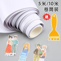 10 M hand account release paper roll Hand Book tool material isolation silicone oil paper meat ball tape sticker sticker self-adhesive base paper