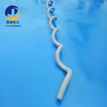 ADSS optical cable shockproof whip FL13 shockproof hardware spiral shock absorber optical cable anti-dance whip anti-vibration strip supply