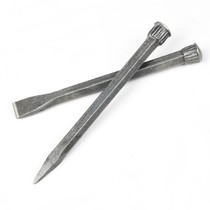  Flat chisel chisel Special steel super hard broken stone Stone chisel drill Hand chisel pointed chisel chisel flat head steel flat 