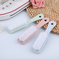 Plastic small brush shoes cleaning brush soft hair washing brush washing brush washing clothes board brush shoes collar washing brush