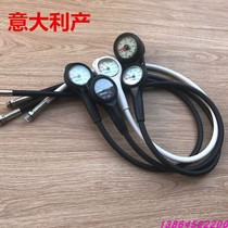 Diving triple table Italian single gauge pressure gauge Residual pressure gauge Residual pressure imported diving finger north table direction barometer