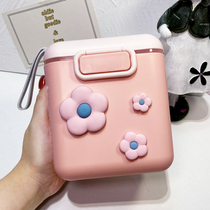 Baby nai fen he mass portable out dispensing bins mi fen he storage tank seal moisture home