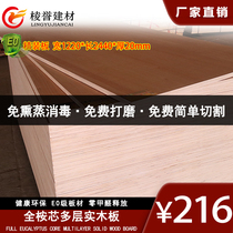 Environmental protection E0 grade board 20mm full eucalyptus core multi-layer board plywood furniture wardrobe back panel plywood board