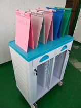 Thickened drop-resistant medical record clip ABS case clip Plastic medical record clip Medical record clip car