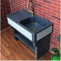 Courtyard Handwashing Pool Outdoor Stone Wash Basin Outdoor Hand Wash Basin Stone Laundry Pool Balcony Mop Pool Outdoor Atrium