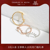 CHARLESKEITH2021 Accessories CK5-32120285 Womens Eye of Horus Sun Ring