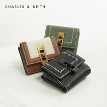 (Hot product return) CHARLESKEITH women bag CK6-10770489 Chasing Light series quilted stitching wallet