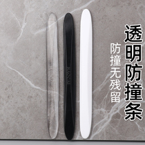 Anti-collision door stopper silicone door stopper anti-collision device free punching bathroom door top suction wall sticker door bump home mute door stopper