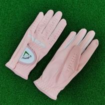 Golf gloves lady hands golf fingers protective cover ultra - fiber fabric anti - slip wear and breathable comfort