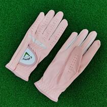 Golf gloves lady hands golf fingers protective cover ultra - fiber fabric anti - slip wear and breathable comfort