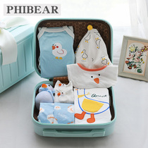 Baby Clothes Newborn Gift Boxes Suit First Birth Baby Born Baby Full Moon Meeting Gift Items Big high-end