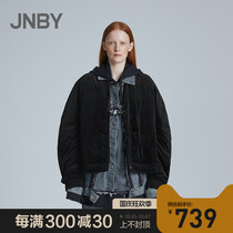 JNBY Jiangnan cloth down jacket personality retro warm oversize coat womens 5J0711040