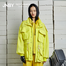 (Joint series)JNBY X REFORMED spring fashion silk coat female LJ2200300