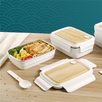 Sanying fresh-keeping box 304 stainless steel antibacterial lunch box with cover office workers lunch box for male and female students dormitory lunch box