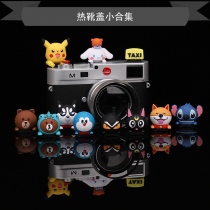 Hot Boots Cover Single Pint Paparazzi Cute Creative Cartoon Camera Dust Cap Fuji Sony Canon Light and so on