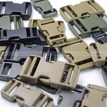  Bamboo Meng Donafu Mohabi monotonous buckle 2 2 5 3 8 5 cm backpack webbing buckle buckle plastic