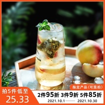 One Bo white peach oolong tea 20 packets of peach Japanese flavor Flower Tea Flower Fruit tea cold bubble tea tea bag tea