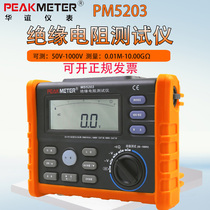 Huayi MS5203 digital Insulation Resistance Tester insulation meter MEGOHMMETER 50-1000 volt digital display