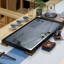 Natural Wujin Stone Tea Tan House Home Set Fully Automatic Integrated Tray Tea Table Stone Head Water Type