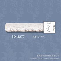 Factory direct supply carved flat polyurethane line outdoor decorative materials