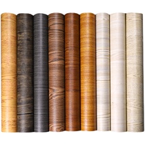 Thickened wood grain Self-adhesive furniture Refurbished Wall Paper Stickers Desktop Sticker Wallpaper Waterproof Cupboard Wardrobe Decorated Cupboard