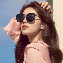 Sun glasses women UV protection 2020 Korean version of Chao star Net red polarized sunglasses round face Street shooting sunglasses