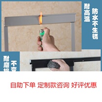 Black Space Aluminum Kitchen Combined Pendant Rack Wall Bouquets Good Use Shelve Sauce Tool Holder shelf