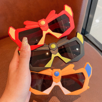 Children sunglasses boy anti-UV sunglasses boy 2023 new girl glasses kid sunglasses sunglasses