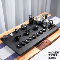 The whole piece of Wujin Stone Tea Plate Kung Fu Tea Set Home Simple Living Room Tea Ceremony Tea Sea Gift Tea Table Fully Automatic