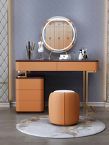 Light luxury dresser 2021 new storage cabinet integrated makeup table bedroom modern simple net red makeup table