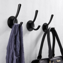 Hanging bag hook-free toilet clothes artifact-free perforated wall schoolbag wall hook wall hook rack