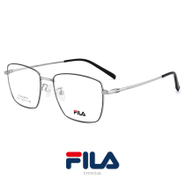 FILA eyeglass frame mens big frame pure titanium optical mirror myopia female makeup black frame eyeglass frame large face can be equipped with lenses tide