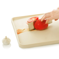 Japanese cutting board anti-mildew Antibacterial Household Cutting Board double-sided slope cutting fruit pad chopping board chopping board plastic kitchen panel