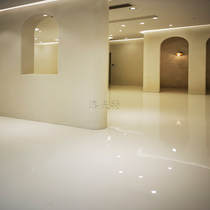 Loft epoxy resin floor paint micro cement mortar floor modification white self-leveling cement household wear resistance