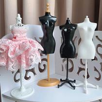 30cm doll 6-point small cloth Coel dress-up model hanger standing bracket clothing display table