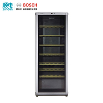 Bosch 295 liter freestanding home constant temperature wine cabinet 96 wine cabinet KSW26V80TI silver