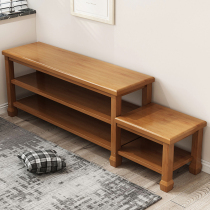 Shoe rack simple door multi-layer dustproof dormitory storage household storage simple economy can sit solid wood small shoe cabinet