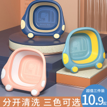 Baby washbasin foldable hanging baby children cute classification wash ass little raspberry cartoon boy pp