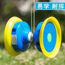 Diabolo elderly fitness double-headed five-axis beginner children student adult shaking diabolo with ring glowing bells wind bamboo