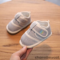 Baby toddler shoes female autumn 1 a 0-and-a-half-year-old anti-slip away 3-12 months baby boy soft princess shoes