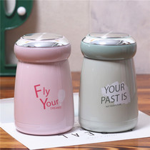 304 stainless steel thermos cup small cute creative Harajuku wind Cup male and female students ins trend Cup