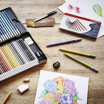 German swan pastel pencils Toner pencils CarbOthello Pastel pencils color charcoal pen color chalk STABILO SIBILE 12 24 