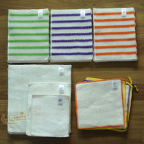 (10 pieces) South Korea to oil the bamboo fiber dish cloth household kitchen non-stained oil rag Brush pan scented cloth